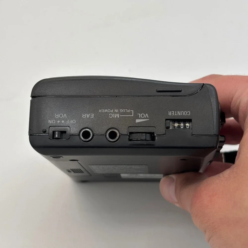 Sony M-529V Microcassette-Corder & TCM-S66V Cassette-Corder VOR Bundle FOR PARTS
